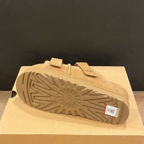 Ugg Chestnut Goldenstar Hi Slide Sandals Shoes Heels Pumps Flats NEW - Picture 4 of 4